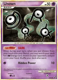Unown, Undaunted #40/90