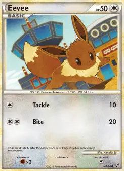 Eevee, Undaunted #47/90