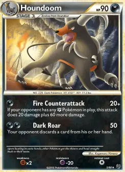 Houndoom, Undaunted #5/90