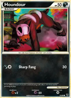 Houndour, Undaunted #53/90