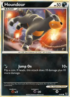 Houndour, Undaunted #54/90