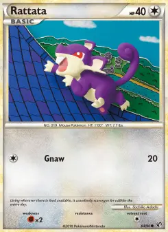 Rattata, Undaunted #64/90