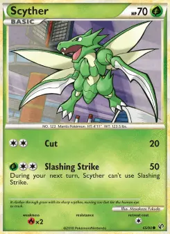 Scyther, Undaunted #65/90