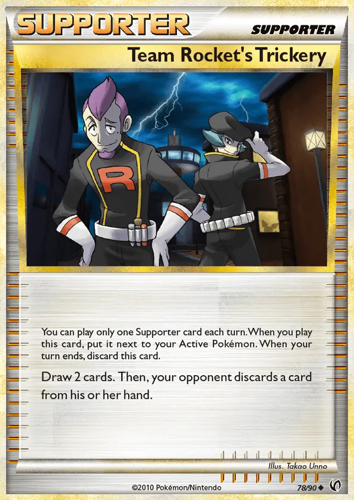 Team Rocket’s Trickery, Undaunted #78