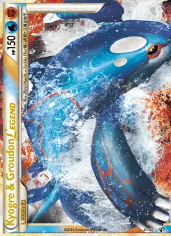 Kyogre & Groudon LEGEND, Undaunted #87/90