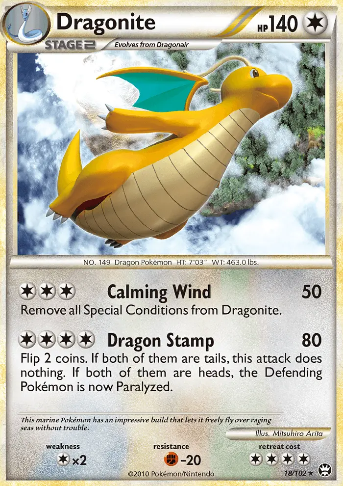 Dragonite, Triumphant #18