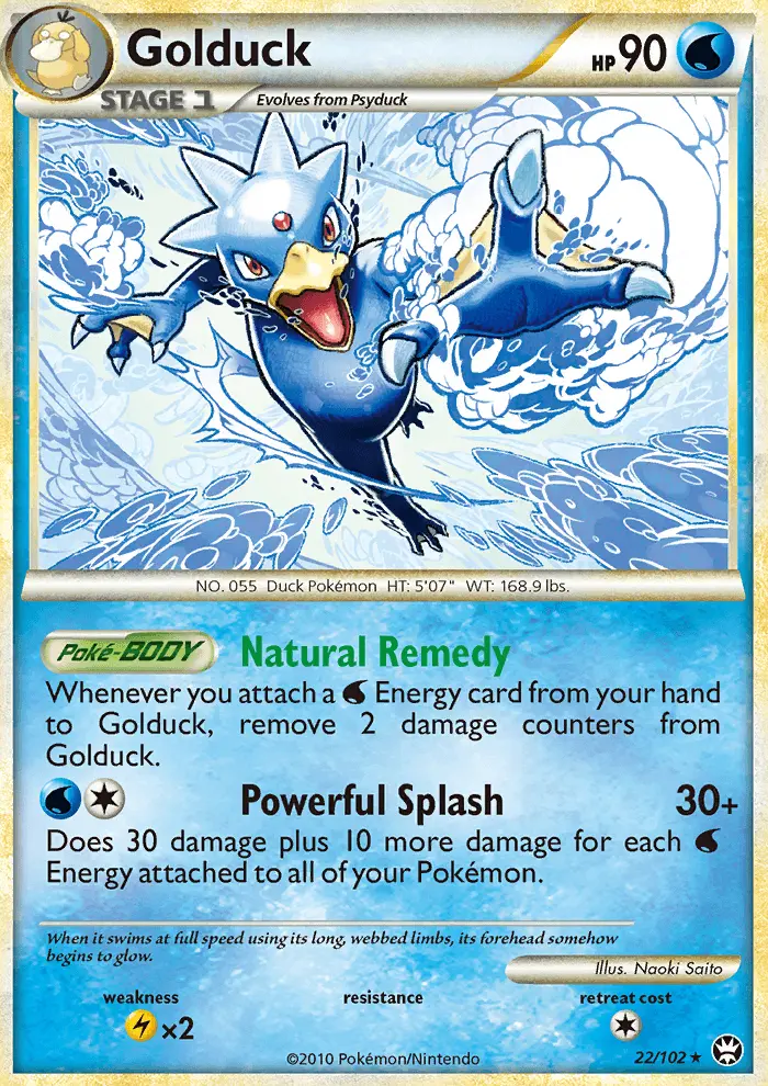 Golduck, Triumphant #22