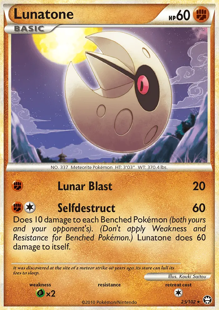 Lunatone, Triumphant #25