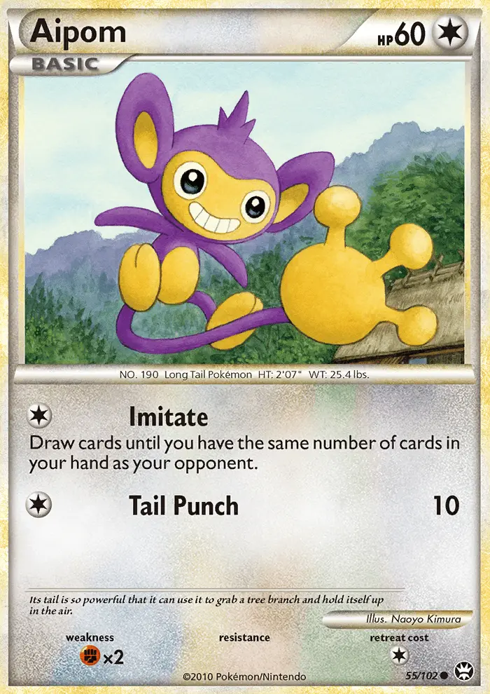 Aipom, Triumphant #55