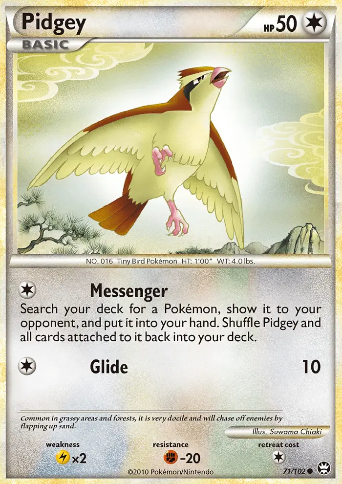 Pidgey, Triumphant #71