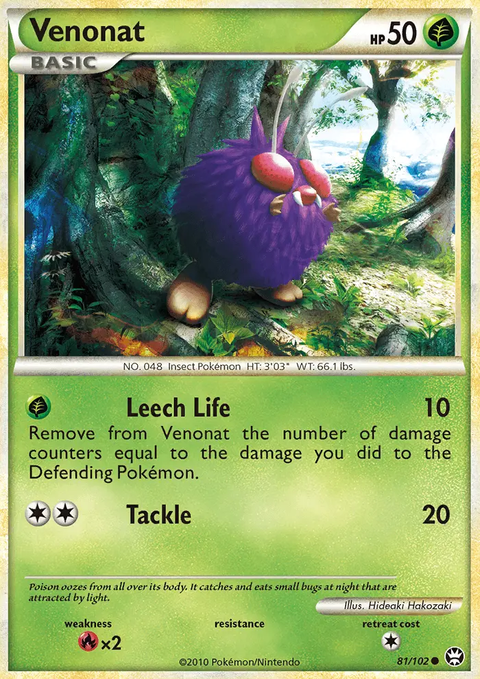 Venonat, Triumphant #81