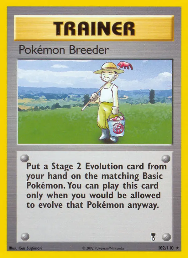 Pokémon Breeder, Legendary Collection #102