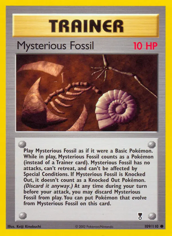Mysterious Fossil, Legendary Collection #109