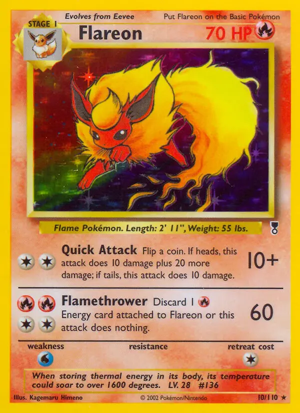 Flareon, Legendary Collection #10