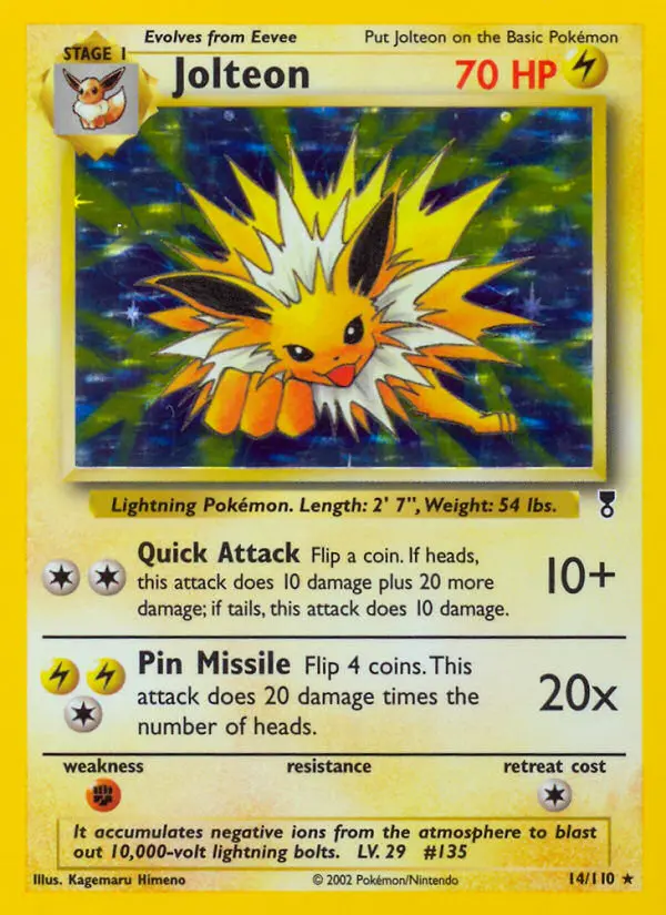 Jolteon, Legendary Collection #14