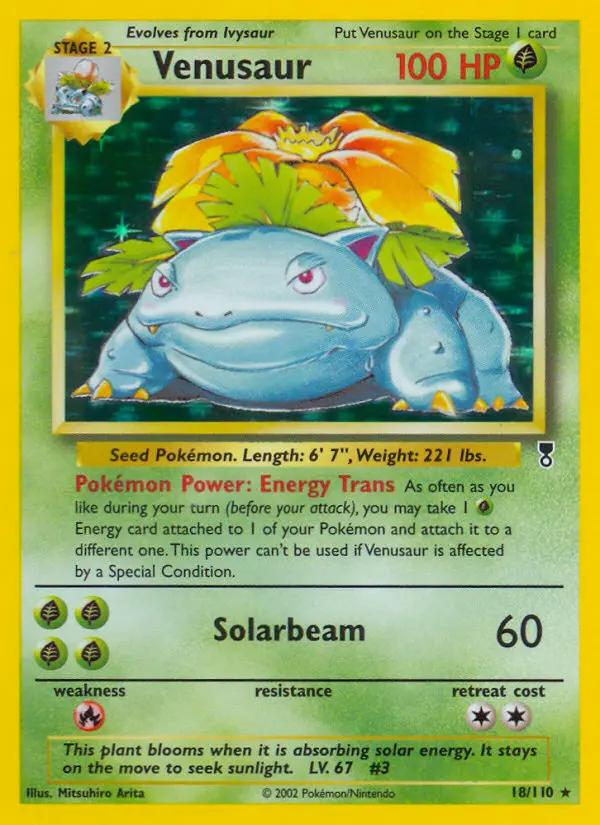 Venusaur, Legendary Collection #18