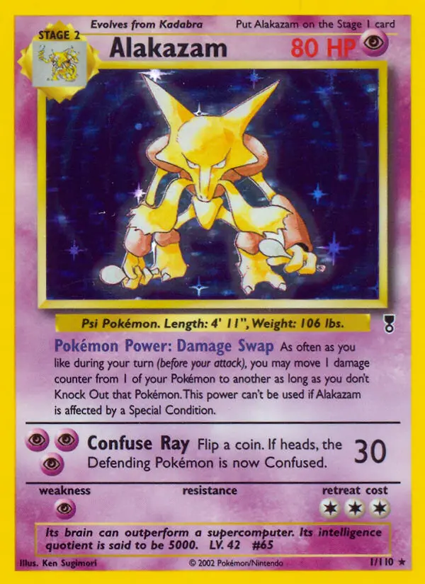 Alakazam, Legendary Collection #1