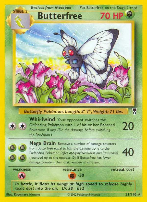 Butterfree, Legendary Collection #21