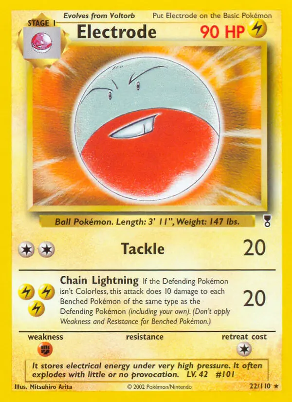 Electrode, Legendary Collection #22