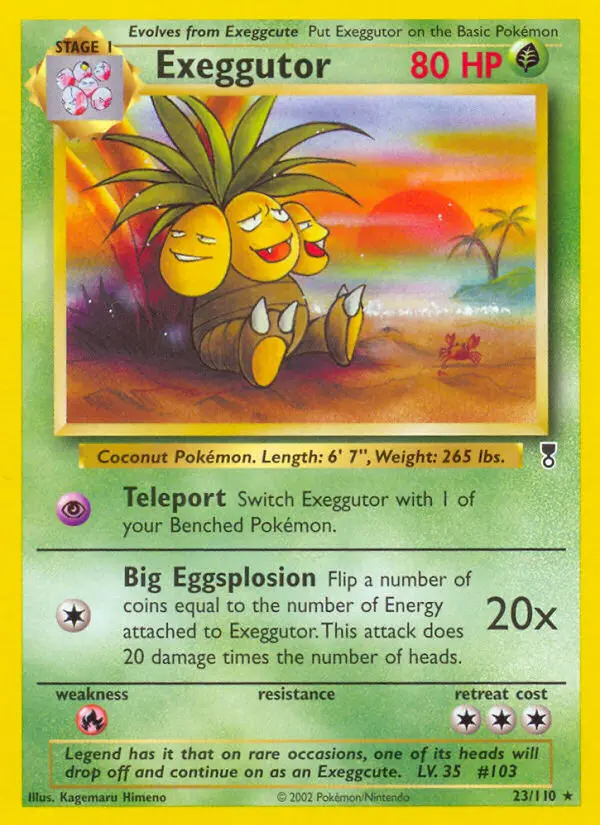 Exeggutor, Legendary Collection #23