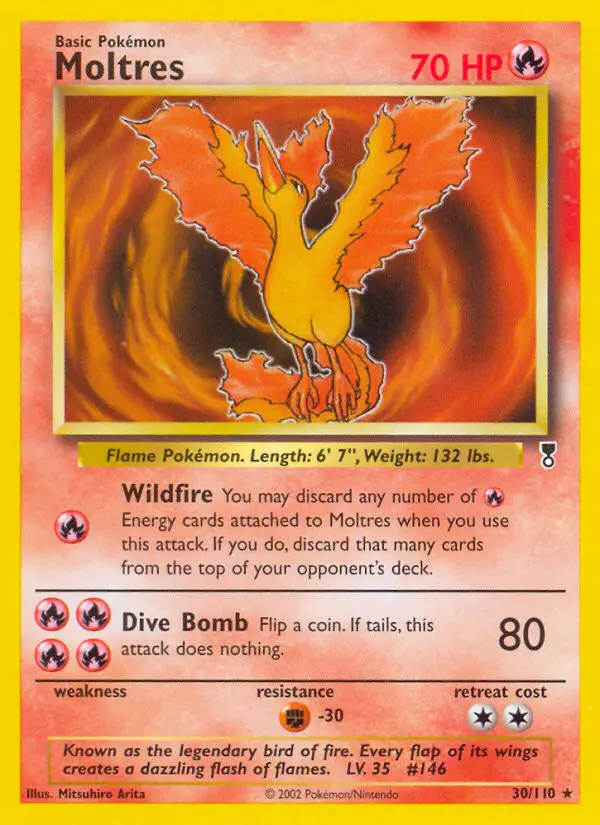 Moltres, Legendary Collection #30