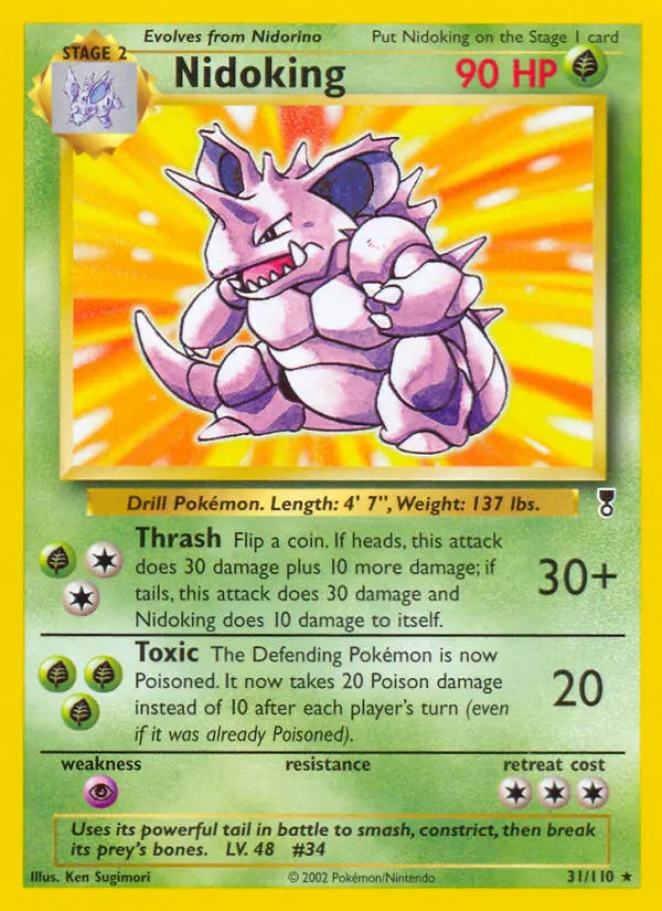 Nidoking, Legendary Collection #31