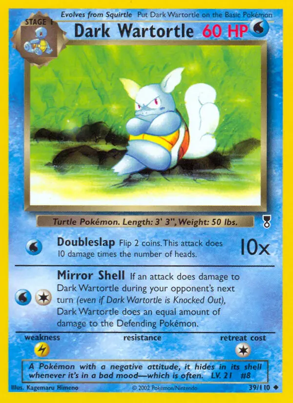 Dark Wartortle, Legendary Collection #39