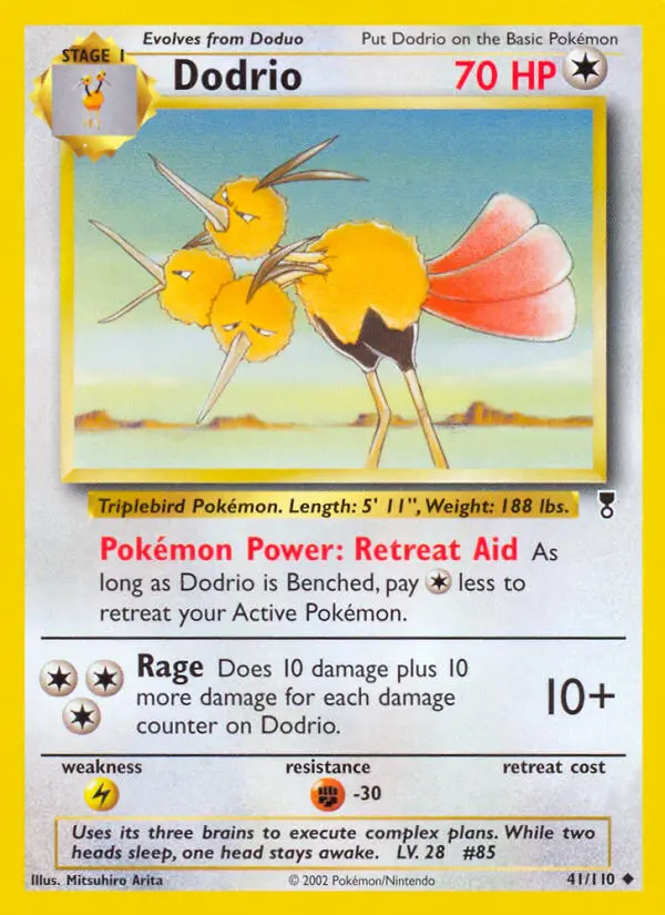 Dodrio, Legendary Collection #41
