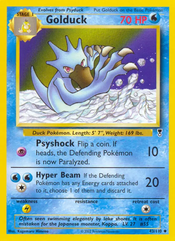 Golduck, Legendary Collection #43