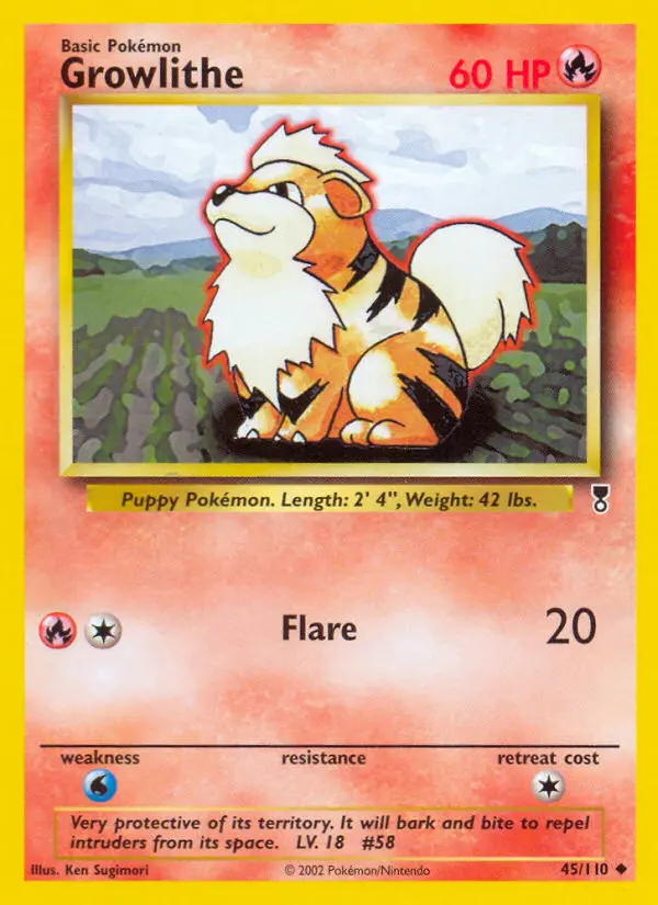 Growlithe, Legendary Collection #45