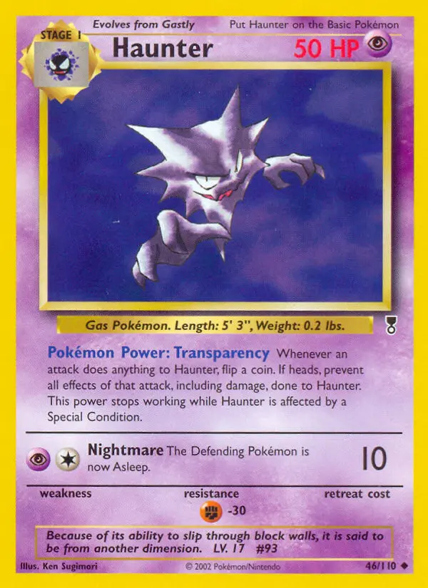 Haunter, Legendary Collection #46