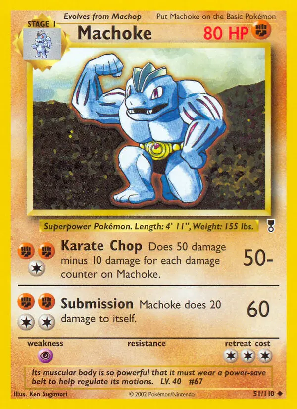 Machoke, Legendary Collection #51