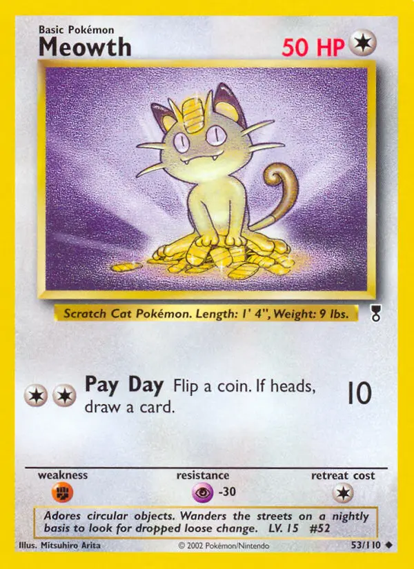 Meowth, Legendary Collection #53