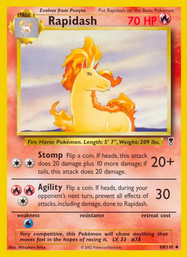 Rapidash, Legendary Collection #60