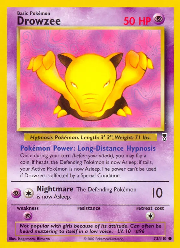 Drowzee, Legendary Collection #73