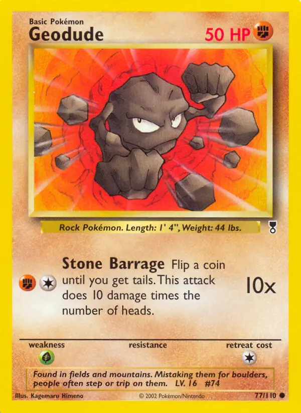 Geodude, Legendary Collection #77
