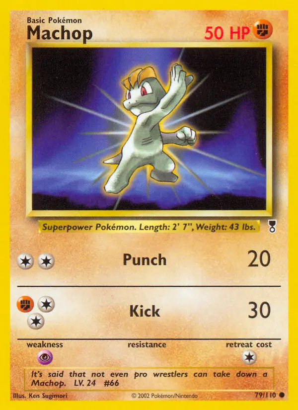 Machop, Legendary Collection #79