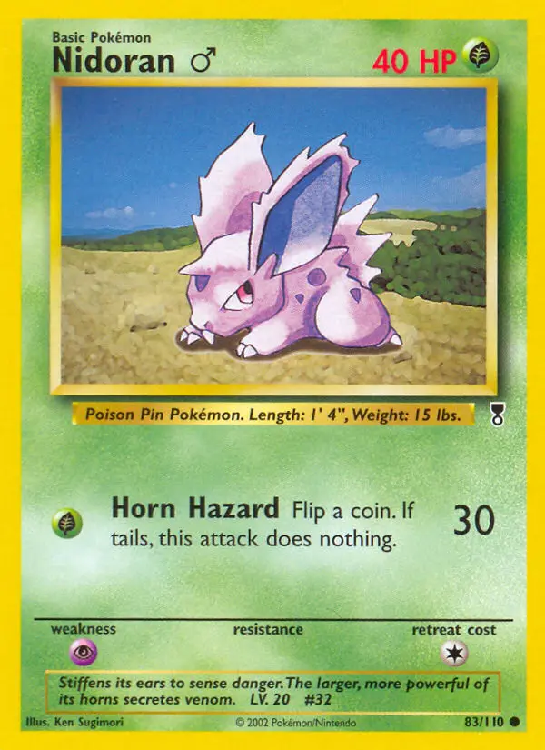 Nidoran♂, Legendary Collection #83