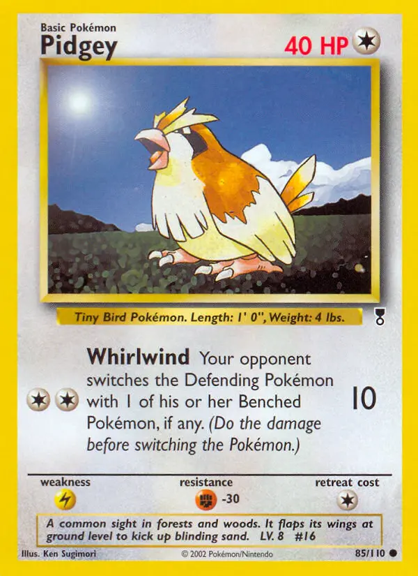 Pidgey, Legendary Collection #85