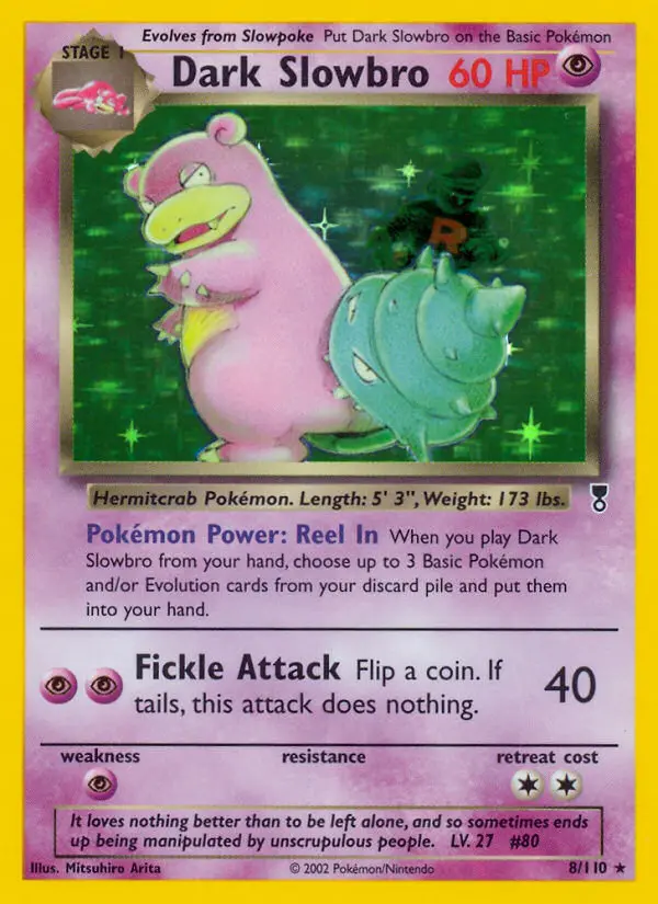 Dark Slowbro, Legendary Collection #8