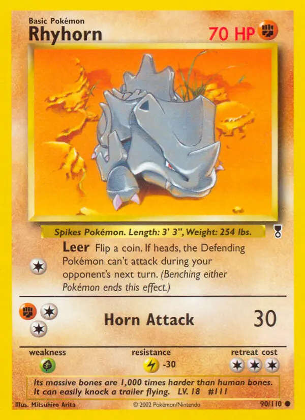 Rhyhorn, Legendary Collection #90