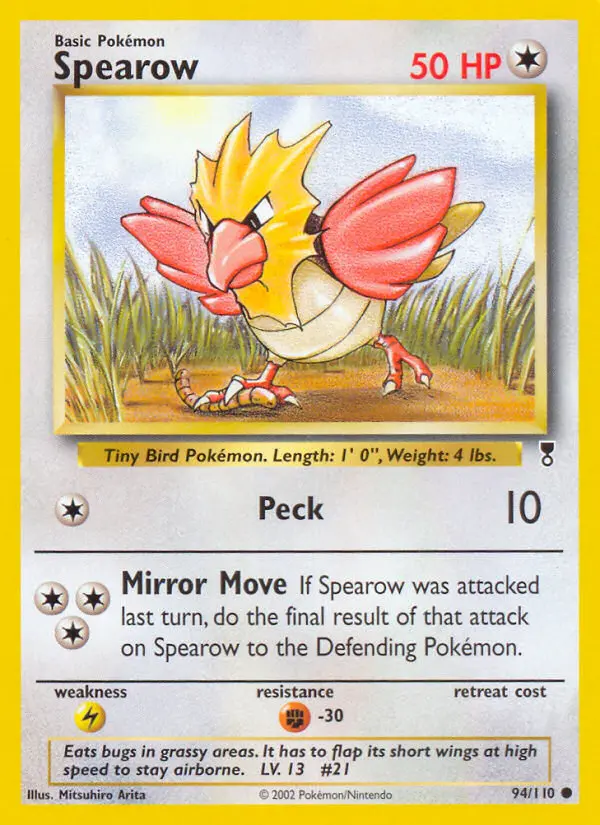 Spearow, Legendary Collection #94