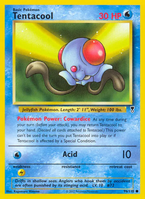 Tentacool, Legendary Collection #96