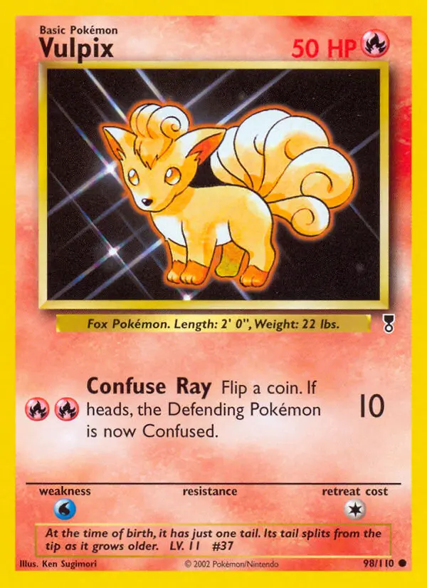 Vulpix, Legendary Collection #98
