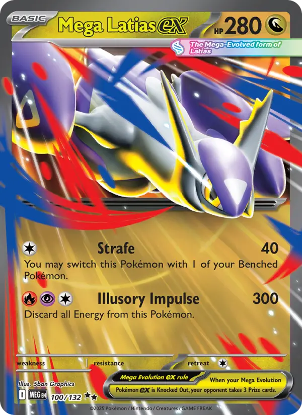 Mega Latias ex, Mega Evolution #100