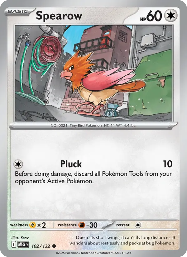Spearow, Mega Evolution #102