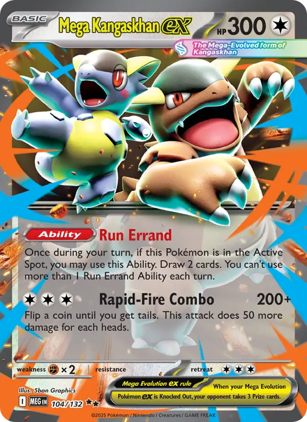 Mega Kangaskhan ex, Mega Evolution #104