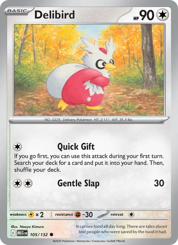 Delibird, Mega Evolution #105