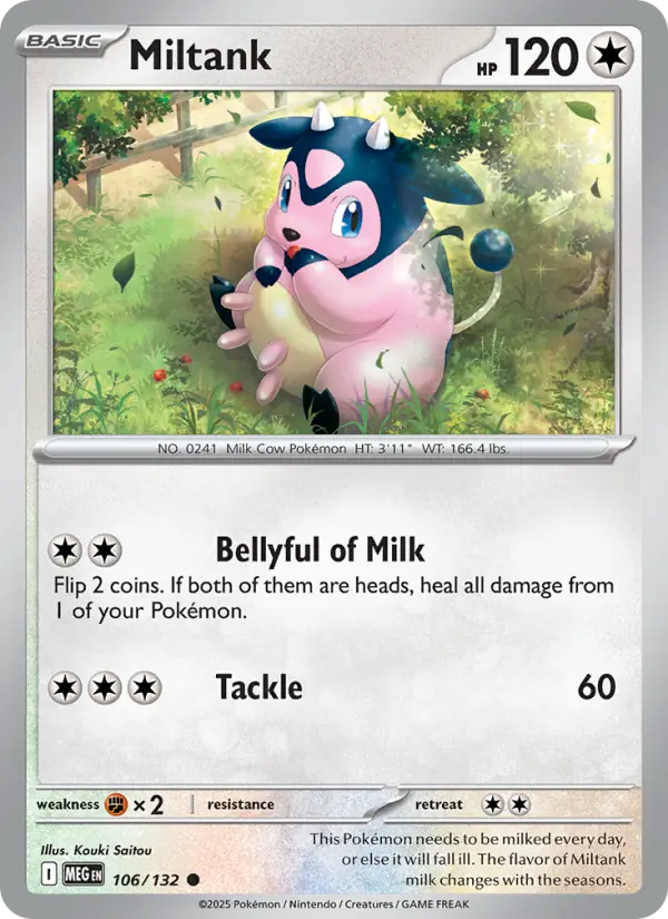 Miltank, Mega Evolution #106