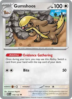 Gumshoos, Mega Evolution #110/132